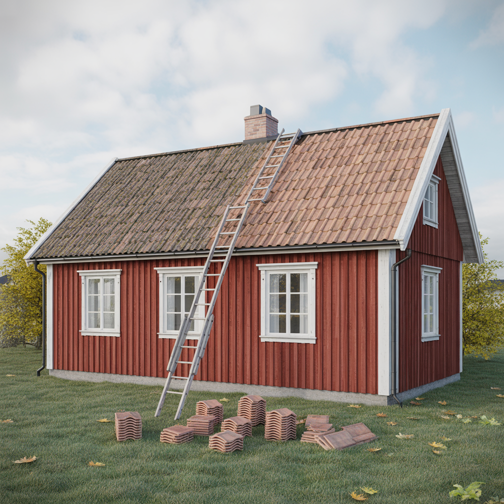 12.Att byta takpannor Nar ar det dags